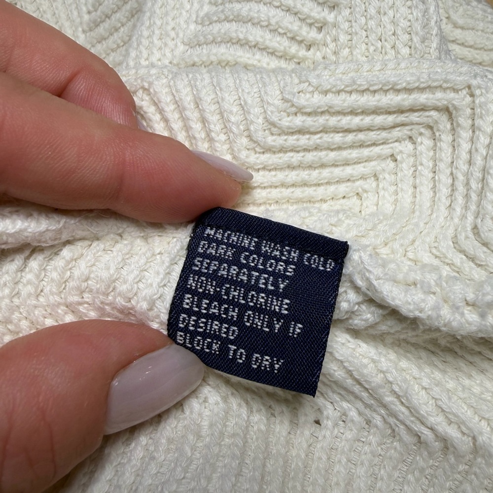 Vintage Chaps by RL Men's Cream Sweater - Picture 7 of 7